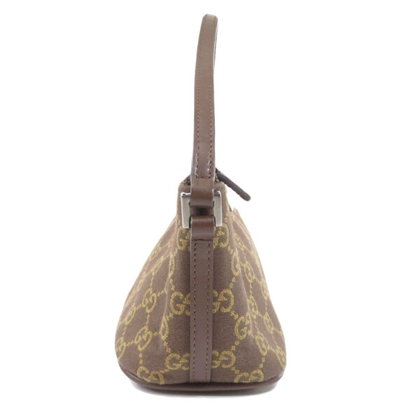 Gucci GG Accessory Pouch Canvas Leather - Picture 3 of 10